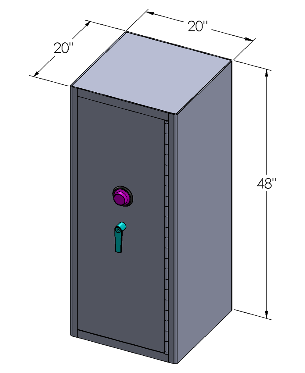 20X20X48 SAFE