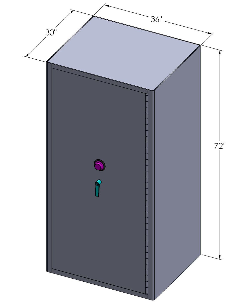 30X36X72 SAFE
