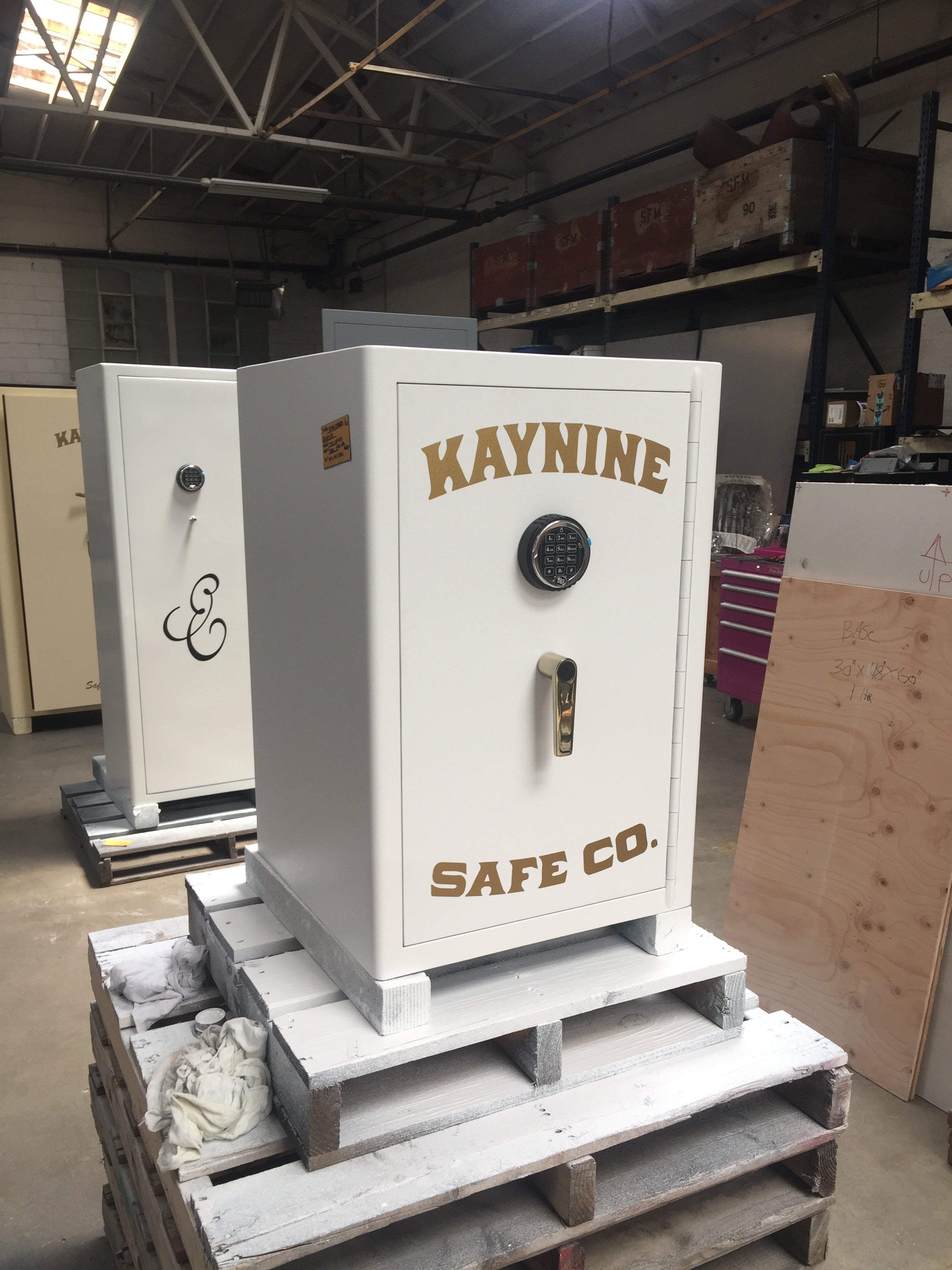 White Gold Security Safe